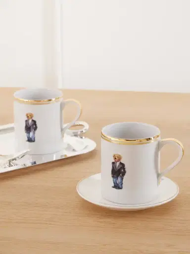 Ralph Lauren Home Wilshire Polo Bear Set Of Four Porcelain Mugs | Thumbnail 2 Ralph Lauren Home Wilshire Polo Bear Set Of Four Porcelain Mugs | Thumbnail 2