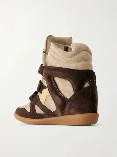 Isabel Marant Bekett Two-tone Suede Wedge Sneakers | Thumbnail 3 Isabel Marant Bekett Two-tone Suede Wedge Sneakers | Thumbnail 3