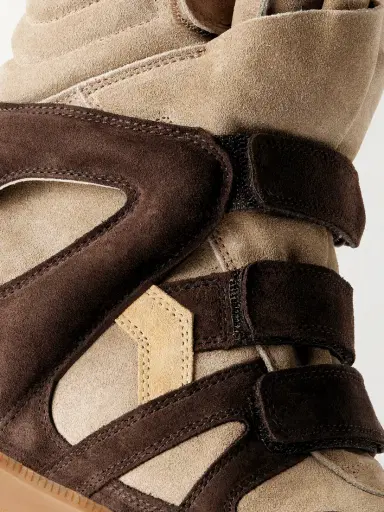 Isabel Marant Bekett Two-tone Suede Wedge Sneakers | Thumbnail 5 Isabel Marant Bekett Two-tone Suede Wedge Sneakers | Thumbnail 5