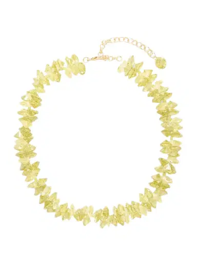 Roxanne Assoulin The Cubic Cluster Gold-tone Cubic Zirconia Beaded Necklace | Thumbnail 1 Roxanne Assoulin The Cubic Cluster Gold-tone Cubic Zirconia Beaded Necklace | Thumbnail 1