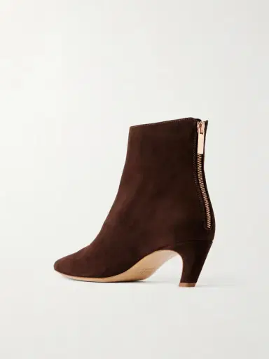 Gabriela Hearst Clayton 50 Suede Ankle Boots | Thumbnail 3 Gabriela Hearst Clayton 50 Suede Ankle Boots | Thumbnail 3