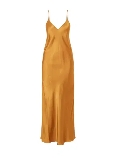 Isabel Marant Nevana Satin Maxi Dress | Thumbnail 1 Isabel Marant Nevana Satin Maxi Dress | Thumbnail 1