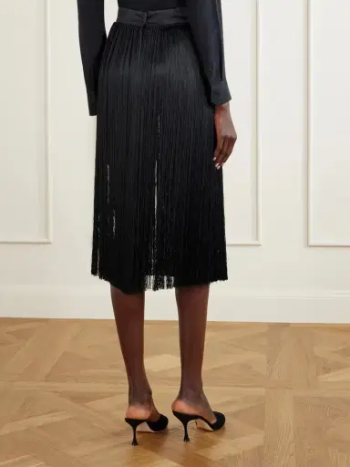 Dolce & Gabbana Fringed Midi Skirt | Thumbnail 3 Dolce & Gabbana Fringed Midi Skirt | Thumbnail 3