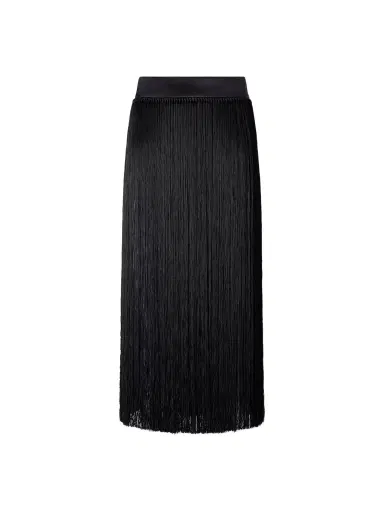 Dolce & Gabbana Fringed Midi Skirt | Thumbnail 1 Dolce & Gabbana Fringed Midi Skirt | Thumbnail 1