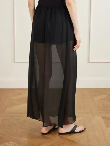 La Ligne Freya Layered Silk-chiffon Maxi Skirt | Thumbnail 4 La Ligne Freya Layered Silk-chiffon Maxi Skirt | Thumbnail 4