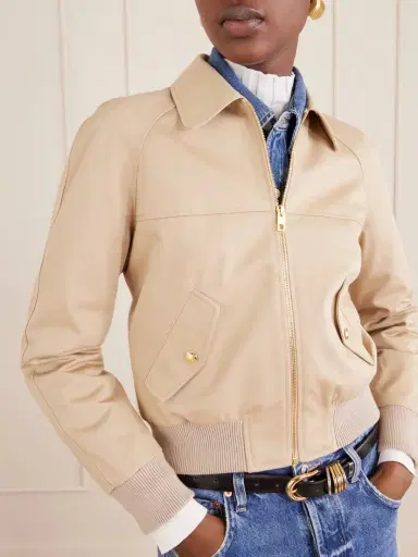 Nili Lotan Saul Cotton Bomber Jacket | Thumbnail 5 Nili Lotan Saul Cotton Bomber Jacket | Thumbnail 5