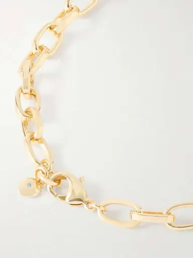 Roxanne Assoulin The Tiny Treasure Gold-tone, Pearl, Crystal, Cubic Zirconia And Enamel Necklace | Thumbnail 3 Roxanne Assoulin The Tiny Treasure Gold-tone, Pearl, Crystal, Cubic Zirconia And Enamel Necklace | Thumbnail 3