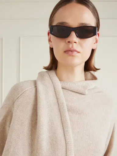 Thistles The Suede Square-frame Acetate Sunglasses | Thumbnail 2 Thistles The Suede Square-frame Acetate Sunglasses | Thumbnail 2