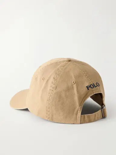 Polo Ralph Lauren Embroidered Cotton Twill Cap | Thumbnail 3 Polo Ralph Lauren Embroidered Cotton Twill Cap | Thumbnail 3