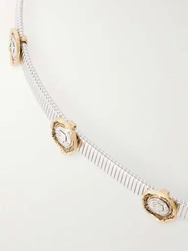 MAISON MAYLE Flora Embellished Silver-tone Belt | Thumbnail 3 MAISON MAYLE Flora Embellished Silver-tone Belt | Thumbnail 3