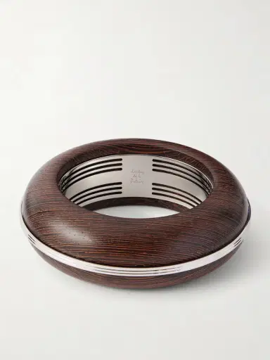 Jacques Marie Mage + Loulou De La Falaise Lucie Silver-plated And Wood Cuff | Thumbnail 3 Jacques Marie Mage + Loulou De La Falaise Lucie Silver-plated And Wood Cuff | Thumbnail 3