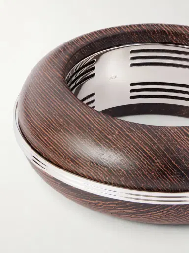 Jacques Marie Mage + Loulou De La Falaise Lucie Silver-plated And Wood Cuff | Thumbnail 4 Jacques Marie Mage + Loulou De La Falaise Lucie Silver-plated And Wood Cuff | Thumbnail 4