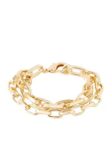 Roxanne Assoulin The Paperclip Gold-tone Chain Bracelet | Thumbnail 1 Roxanne Assoulin The Paperclip Gold-tone Chain Bracelet | Thumbnail 1