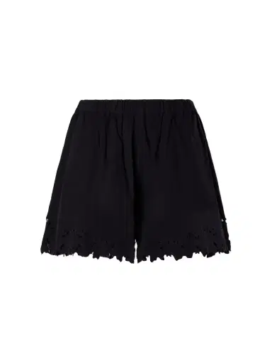 Sea Eleannora Embroidered Cotton And Linen-blend Shorts | Thumbnail 1 Sea Eleannora Embroidered Cotton And Linen-blend Shorts | Thumbnail 1