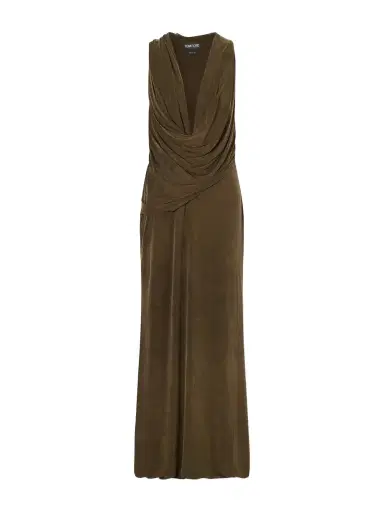 Tom Ford Draped Jersey Gown | Thumbnail 1 Tom Ford Draped Jersey Gown | Thumbnail 1
