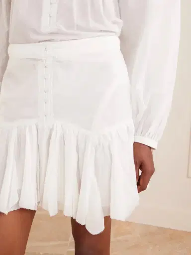 Marant Étoile Daneen Cotton-blend Mini Skirt | Thumbnail 5 Marant Étoile Daneen Cotton-blend Mini Skirt | Thumbnail 5