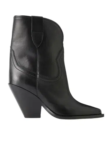 Isabel Marant Leyane Leather Ankle Boots | Thumbnail 1 Isabel Marant Leyane Leather Ankle Boots | Thumbnail 1