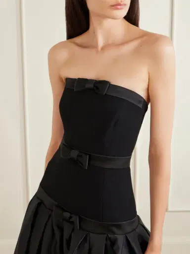 Rebecca Vallance Zendaya Crepe And Satin Gown | Thumbnail 4 Rebecca Vallance Zendaya Crepe And Satin Gown | Thumbnail 4