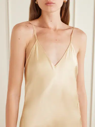 Isabel Marant Nevana Satin Maxi Dress | Thumbnail 4 Isabel Marant Nevana Satin Maxi Dress | Thumbnail 4