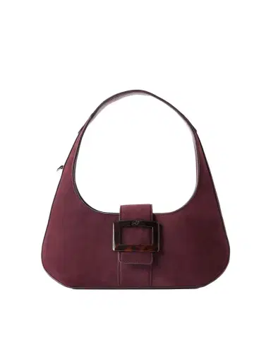 Roger Vivier Belle Vivier Suede Shoulder Bag | Thumbnail 1 Roger Vivier Belle Vivier Suede Shoulder Bag | Thumbnail 1