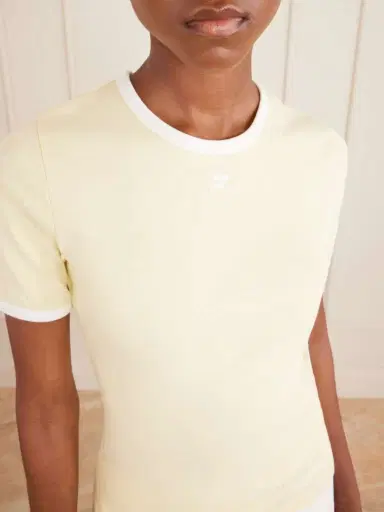 Courrèges Logo-embroidered Cotton-jersey T-shirt | Thumbnail 5 Courrèges Logo-embroidered Cotton-jersey T-shirt | Thumbnail 5