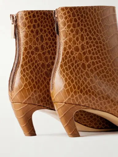 Gabriela Hearst Clayton 50 Croc-effect Leather Ankle Boots | Thumbnail 5 Gabriela Hearst Clayton 50 Croc-effect Leather Ankle Boots | Thumbnail 5