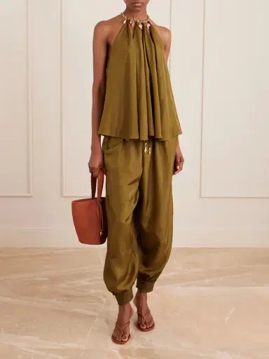 Zimmermann Mahon Silk Balloon Pants | Thumbnail 2 Zimmermann Mahon Silk Balloon Pants | Thumbnail 2