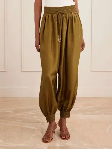 Zimmermann Mahon Silk Balloon Pants | Thumbnail 3 Zimmermann Mahon Silk Balloon Pants | Thumbnail 3