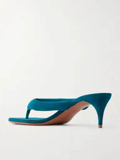 Alaïa 55 Padded Suede Thong Sandals | Thumbnail 3 Alaïa 55 Padded Suede Thong Sandals | Thumbnail 3