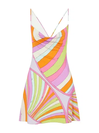 PUCCI Printed Stretch-jersey Mini Dress | Thumbnail 1 PUCCI Printed Stretch-jersey Mini Dress | Thumbnail 1