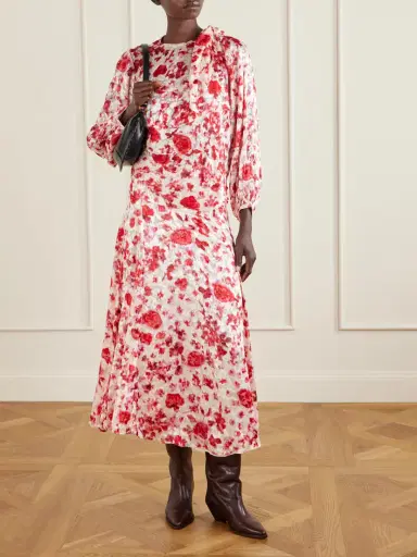 Isabel Marant Firma Floral-print Chiffon Blouse | Thumbnail 2 Isabel Marant Firma Floral-print Chiffon Blouse | Thumbnail 2