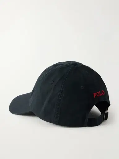 Polo Ralph Lauren Embroidered Cotton Twill Cap | Thumbnail 3 Polo Ralph Lauren Embroidered Cotton Twill Cap | Thumbnail 3