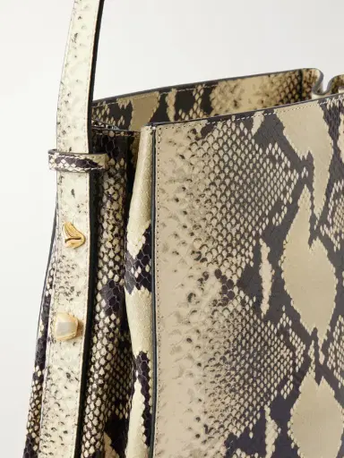 AMANU Somalia Snake-effect Leather Shoulder Bag | Thumbnail 5 AMANU Somalia Snake-effect Leather Shoulder Bag | Thumbnail 5