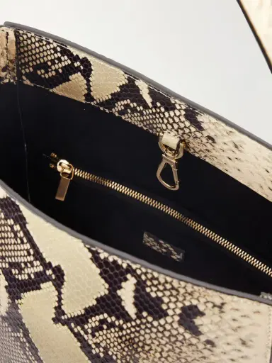 AMANU Somalia Snake-effect Leather Shoulder Bag | Thumbnail 6 AMANU Somalia Snake-effect Leather Shoulder Bag | Thumbnail 6