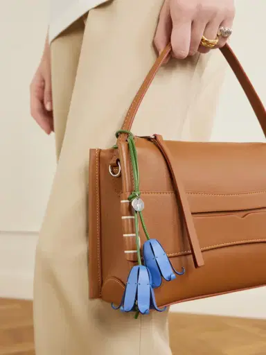 JW Anderson Bluebells Leather Bag Charm | Thumbnail 2 JW Anderson Bluebells Leather Bag Charm | Thumbnail 2