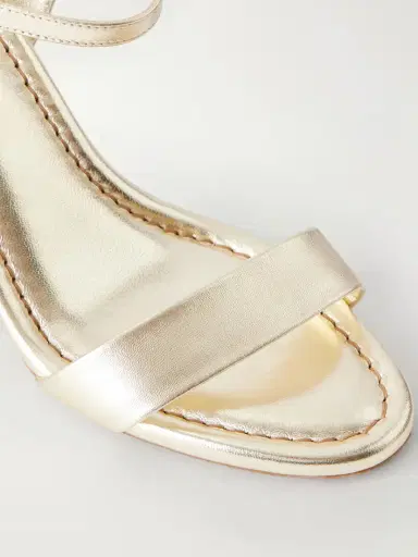Christian Louboutin Jane 85 Metallic Leather Sandals | Thumbnail 5 Christian Louboutin Jane 85 Metallic Leather Sandals | Thumbnail 5