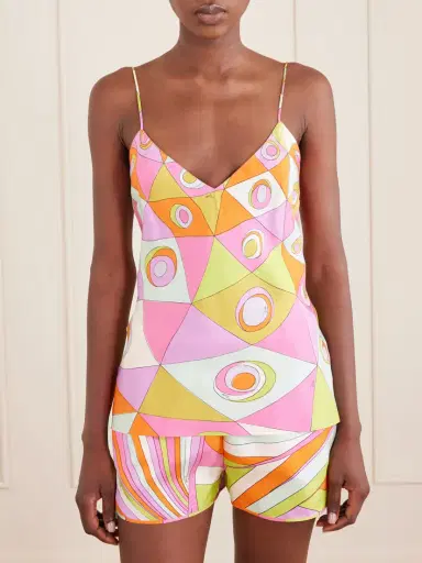 PUCCI Printed Silk-twill Tank | Thumbnail 3 PUCCI Printed Silk-twill Tank | Thumbnail 3