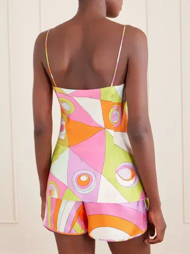 PUCCI Printed Silk-twill Tank | Thumbnail 4 PUCCI Printed Silk-twill Tank | Thumbnail 4