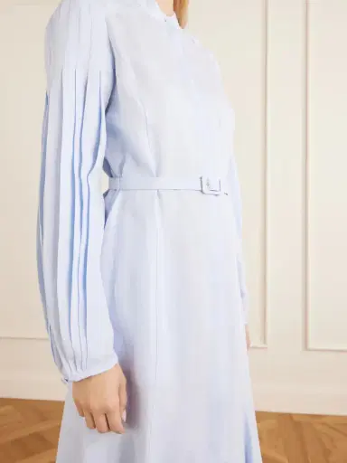 Gabriela Hearst Lydia Belted Linen Midi Dress | Thumbnail 4 Gabriela Hearst Lydia Belted Linen Midi Dress | Thumbnail 4