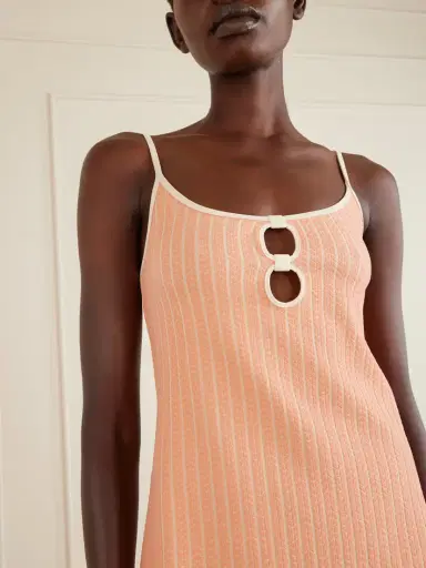 Eres Vitality Cut-out Jacquard Coverup | Thumbnail 4 Eres Vitality Cut-out Jacquard Coverup | Thumbnail 4