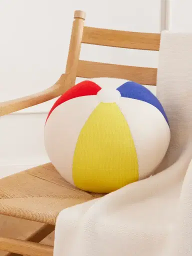 The Elder Statesman Beachball Patchwork-cashmere Plushie | Thumbnail 2 The Elder Statesman Beachball Patchwork-cashmere Plushie | Thumbnail 2
