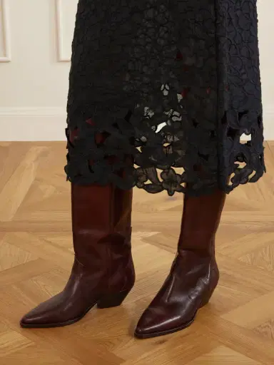 Isabel Marant Denvee Leather Boots | Thumbnail 2 Isabel Marant Denvee Leather Boots | Thumbnail 2