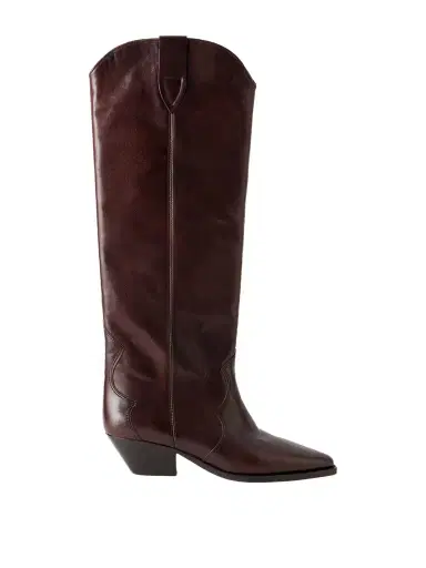 Isabel Marant Denvee Leather Boots | Thumbnail 1 Isabel Marant Denvee Leather Boots | Thumbnail 1