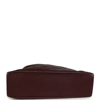 Chanel Chanel Maxi Hobo Shoulder Bag Dark Burgundy Lambskin Light Gold Hardware | Thumbnail 6 Chanel Chanel Maxi Hobo Shoulder Bag Dark Burgundy Lambskin Light Gold Hardware | Thumbnail 6