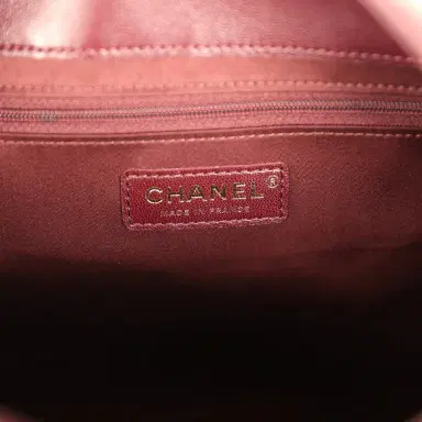 Chanel Chanel Maxi Hobo Shoulder Bag Dark Burgundy Lambskin Light Gold Hardware | Thumbnail 8 Chanel Chanel Maxi Hobo Shoulder Bag Dark Burgundy Lambskin Light Gold Hardware | Thumbnail 8