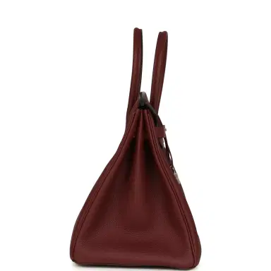 HERMÈS Hermes Birkin 35 Rouge H Togo Palladium Hardware | Thumbnail 3 HERMÈS Hermes Birkin 35 Rouge H Togo Palladium Hardware | Thumbnail 3