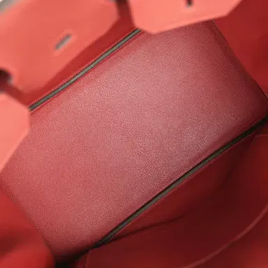 HERMÈS Hermes Birkin 35 Rouge H Togo Palladium Hardware | Thumbnail 8 HERMÈS Hermes Birkin 35 Rouge H Togo Palladium Hardware | Thumbnail 8