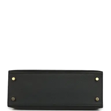 HERMÈS Hermes Kelly Sellier 25 Black Epsom Gold Hardware | Thumbnail 6 HERMÈS Hermes Kelly Sellier 25 Black Epsom Gold Hardware | Thumbnail 6