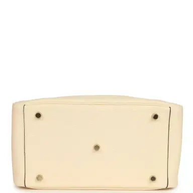 HERMÈS Hermes Lindy 30 Nata Clemence Gold Hardware | Thumbnail 6 HERMÈS Hermes Lindy 30 Nata Clemence Gold Hardware | Thumbnail 6