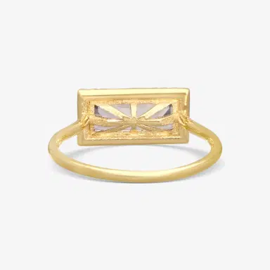 Suzanne Kalan Suzanne Kalan 14K Yellow Gold Diamond & Rose Quartz Ring Sz. 6.5 by The Solist | Thumbnail 3 Suzanne Kalan Suzanne Kalan 14K Yellow Gold Diamond & Rose Quartz Ring Sz. 6.5 by The Solist | Thumbnail 3